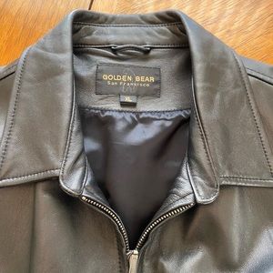 Golden Bear Leather Jacket